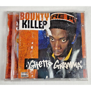 Bounty Killer Ghetto Gramma 1997 CD Reggae Dancehall Explicit Lyrics Inlay Damag